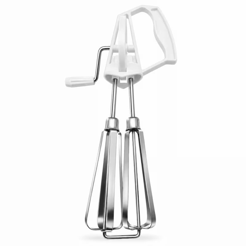 SpinMix Hand Crank Rotary Egg Beater - Buy 1 Get 1 Free