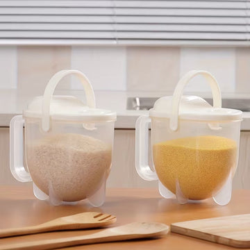 RiceRinse Easy Grain Washing Strainer Bucket