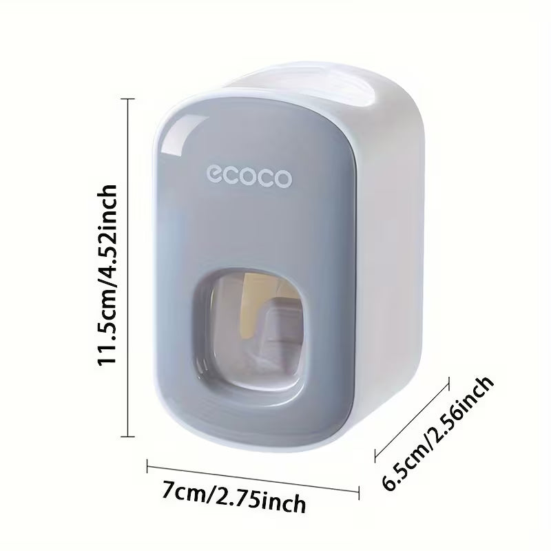 Ecoco Wall-Mounted Automatic Toothpaste Dispenser - Buy 1 Get 1 Free