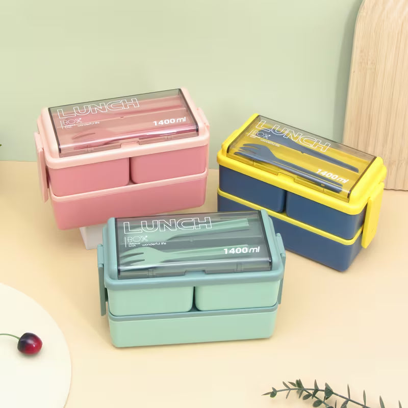 StackStack - Double-Layer Modular Bento Box