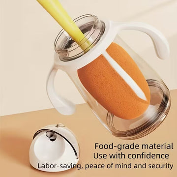 CarrotRoll 3-in-1 Multi-Purpose Cup & Bottle Cleaning Brush - Buy 1 Get 1 Free