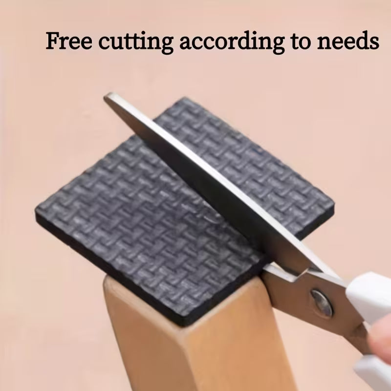 GripShield Self-Adhesive Furniture Floor Protectors - 12pcs Pack
