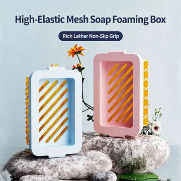 LatherMesh - Elastic Mesh Soap Foaming Box - Buy 1 Get 1 Free