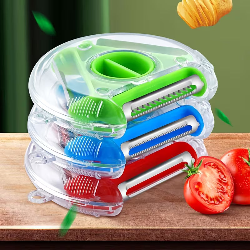 MultiPeel Multi-Blade Rotary Peeler - Buy 1 Get 1 Free