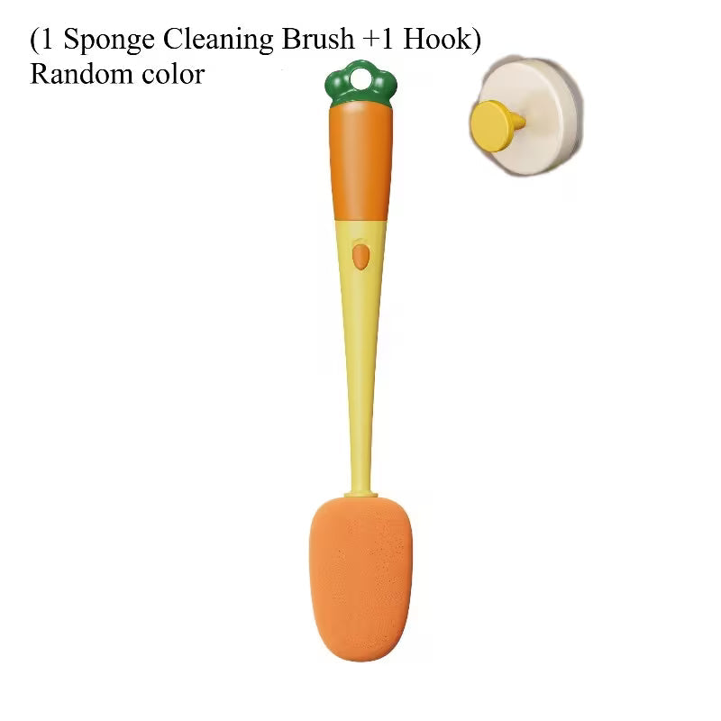 CarrotRoll 3-in-1 Multi-Purpose Cup & Bottle Cleaning Brush - Buy 1 Get 1 Free