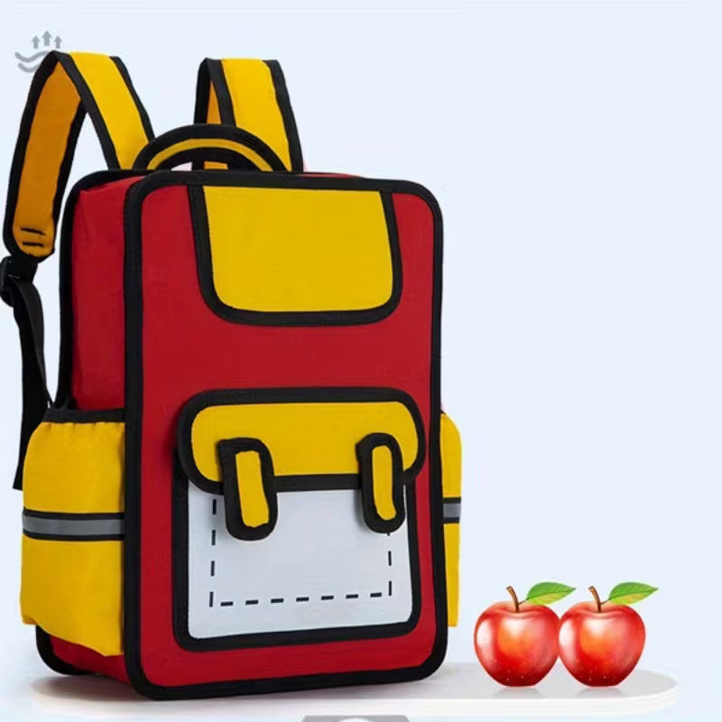 ToonPack - Cartoon 2D Graphic Backpack