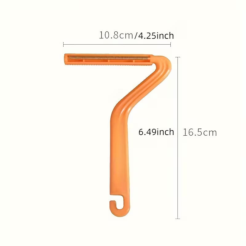 ErgoLint Ergonomic 7-Shape Manual Hair & Lint Remover - Buy 1 Get 1 Free