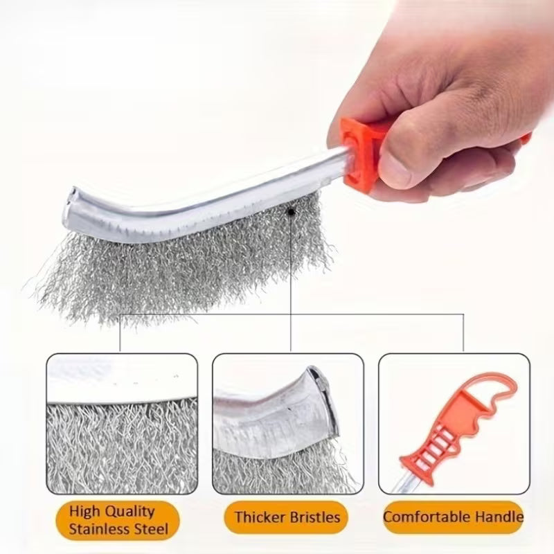 BrushSteel Heavy-Duty Wire Cleaning Brush - Buy 1 Get 1 Free