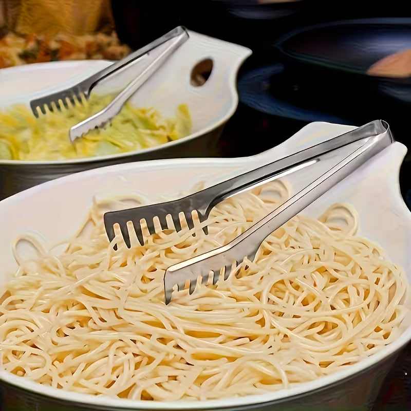 GripPro Stainless Steel Multi-Purpose Serving Tongs - Buy 1 Get 1 Free