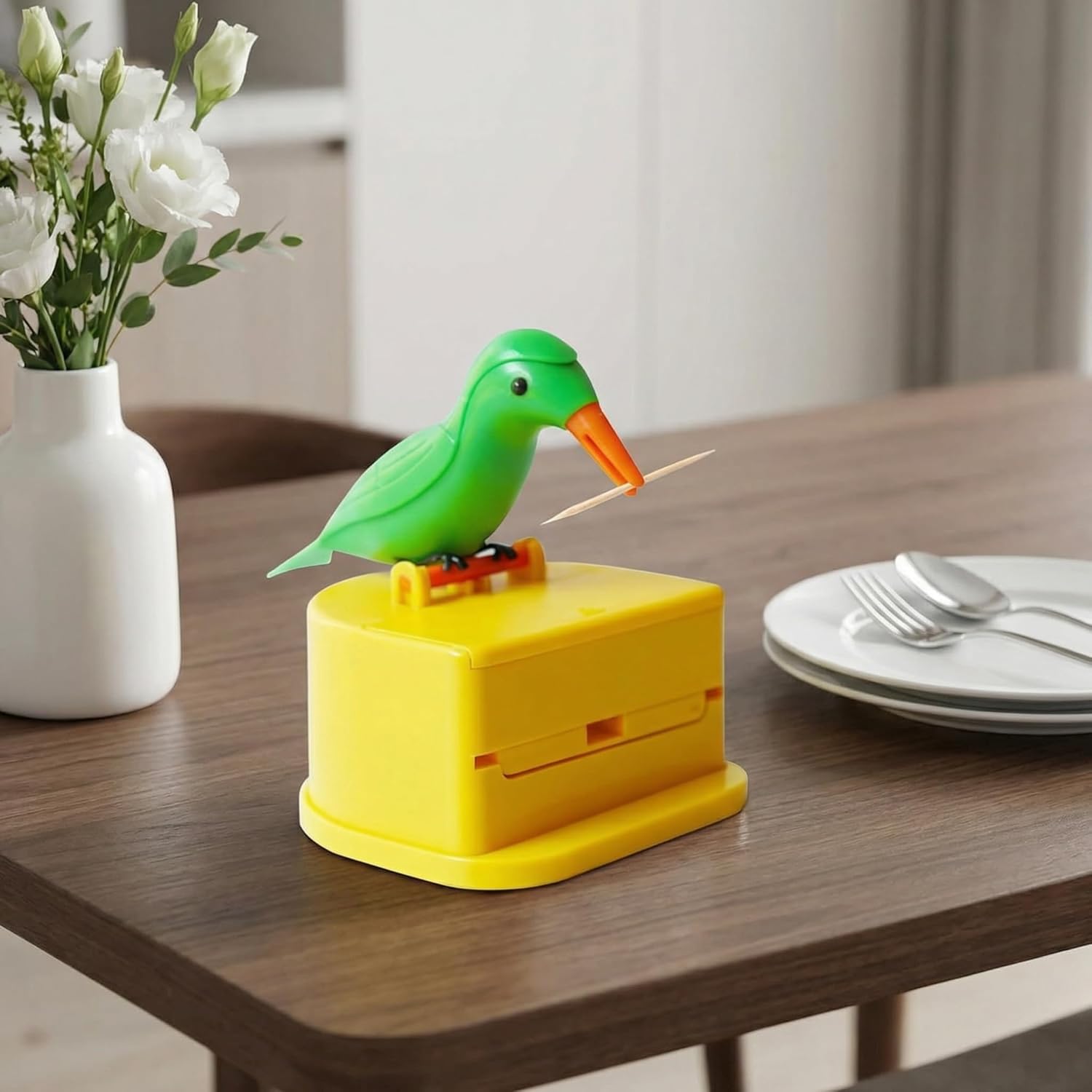 Woodpecker Automatic Toothpick Dispenser - Buy 1 Get 1 Free