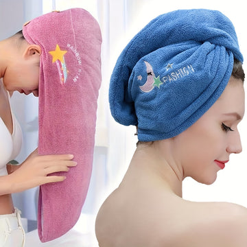 DryLuxe Quick-Dry Hair Wrap - Buy 1 Get 1 Free