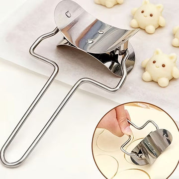 RollCut Stainless Steel Dumpling Wrapper Cutter - Buy 1 Get 1 Free