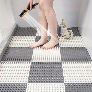 SafeStep Interlocking Shower Floor Mat (Set of 4)