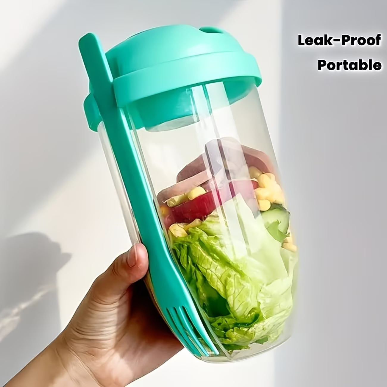 FreshGo Leakproof Salad Bowl Kit