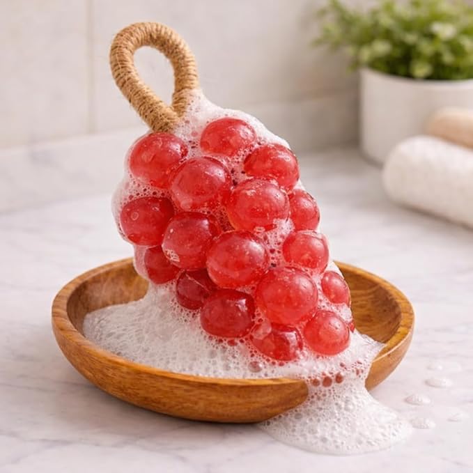 GlowBerry Handmade Grape Soap Bar - Buy 1 Get 1 Free