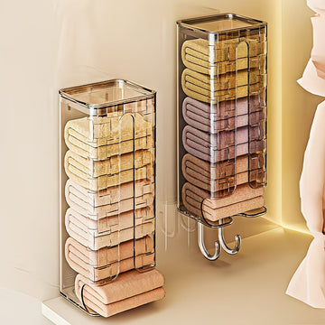 TowelVault Wall-Mounted Storage Organizer