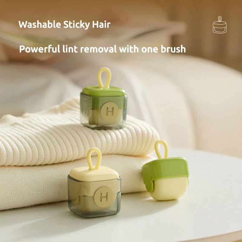 Mini sticky lint roller washable - Pack of 2