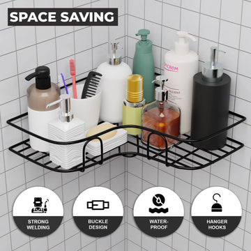 HydroHold Corner Storage Shelf