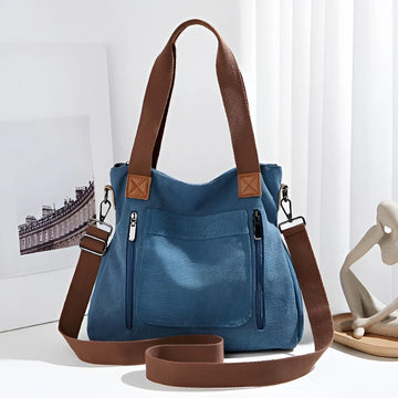 Casual Canvas Shoulder Bag