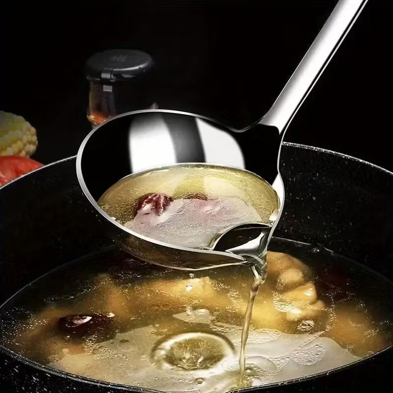 OilSmart Stainless Steel Oil Separator Spoon - Buy 1 Get 1 Free