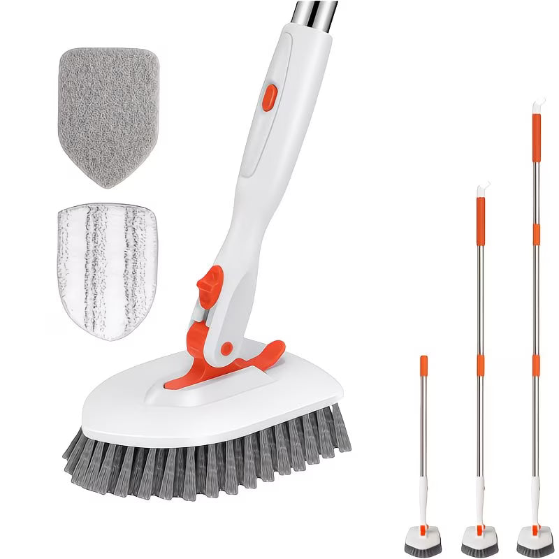 PowerReach 3-in-1 Long Handle Bathroom Cleaning Brush