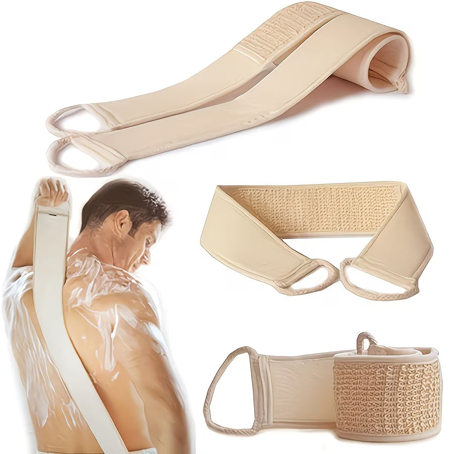 DeepClean Pro Long Back Scrubber Exfoliating Towel
