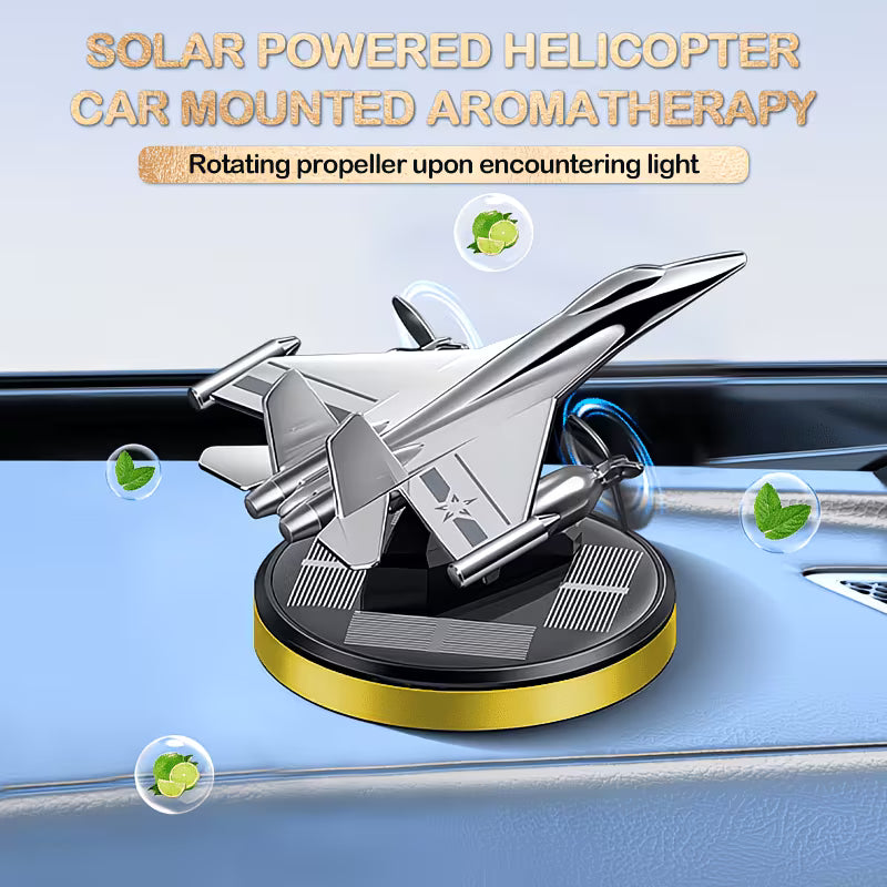 SkyGlide Solar Airplane Car Air Freshener