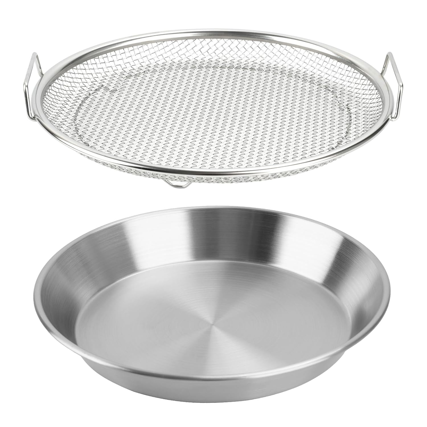 SmartDrain Stainless Steel Wash & Strain Bowl Set