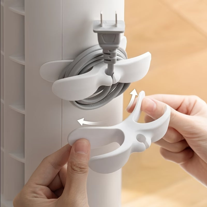 WireFix Pro Invisible Cable Organizer Clips (Pack of 6)