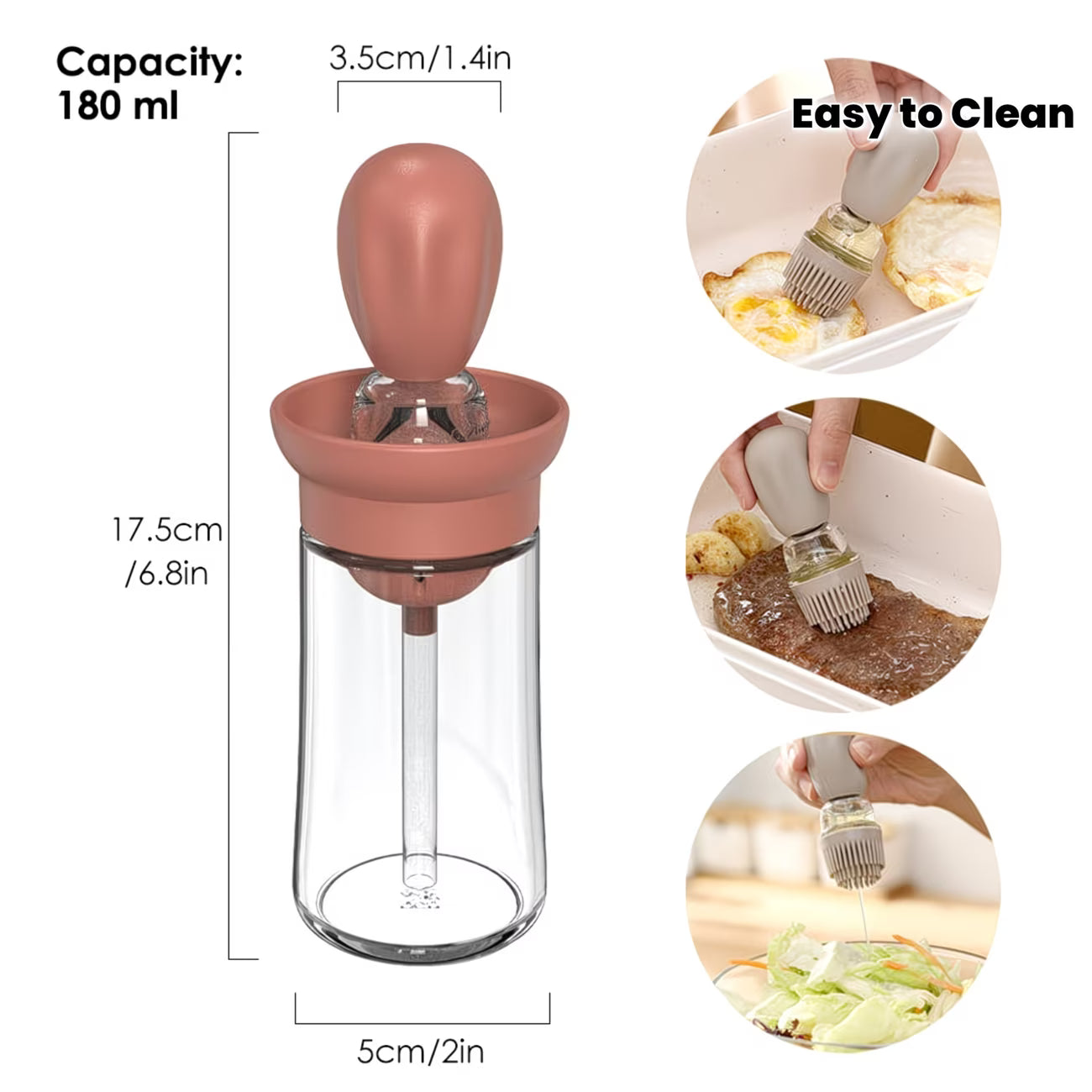 DripEase 2-in-1 Oil Dispenser with Brush - Buy 1 Get 1 Free