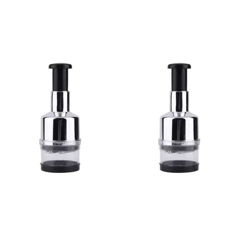 Stelop Stainless Steel Press-Type Garlic Chopper & Vegetable Mince