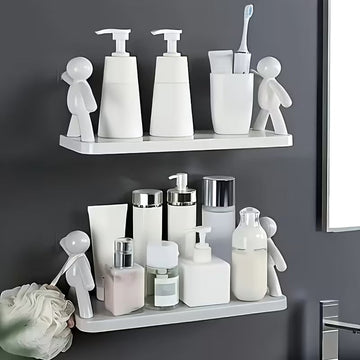 BuddyHold 2-Pack Wall-Mounted Floating Shelves - Buy 1 Get 1 Free