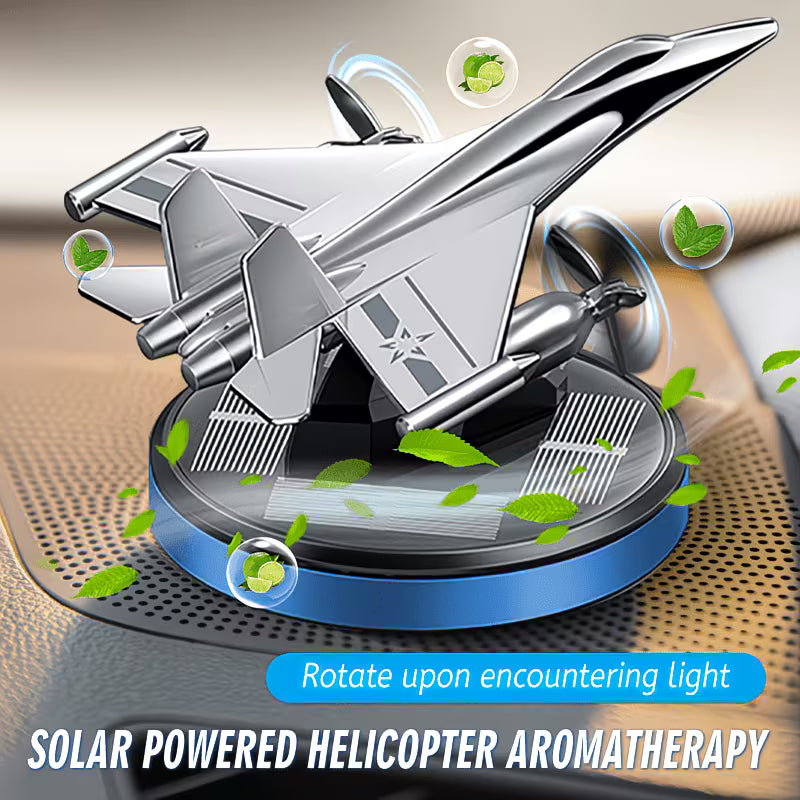 SkyGlide Solar Airplane Car Air Freshener