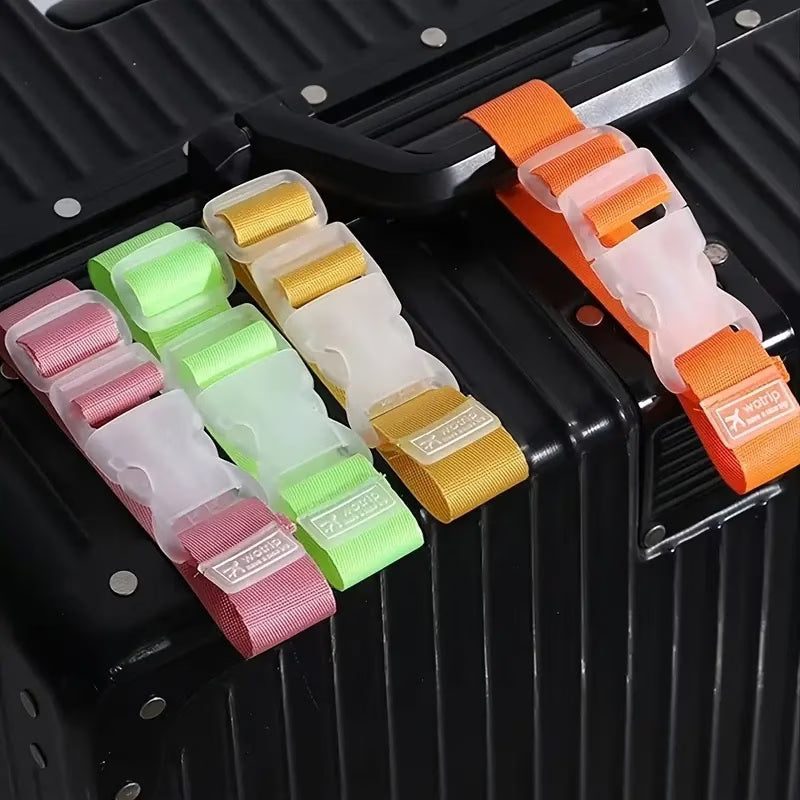SecurePack Adjustable Travel Lock Straps (Pack of 4)