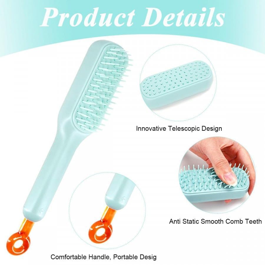 Self-Cleaning Hair Brush - Buy 1 Get 1 Free