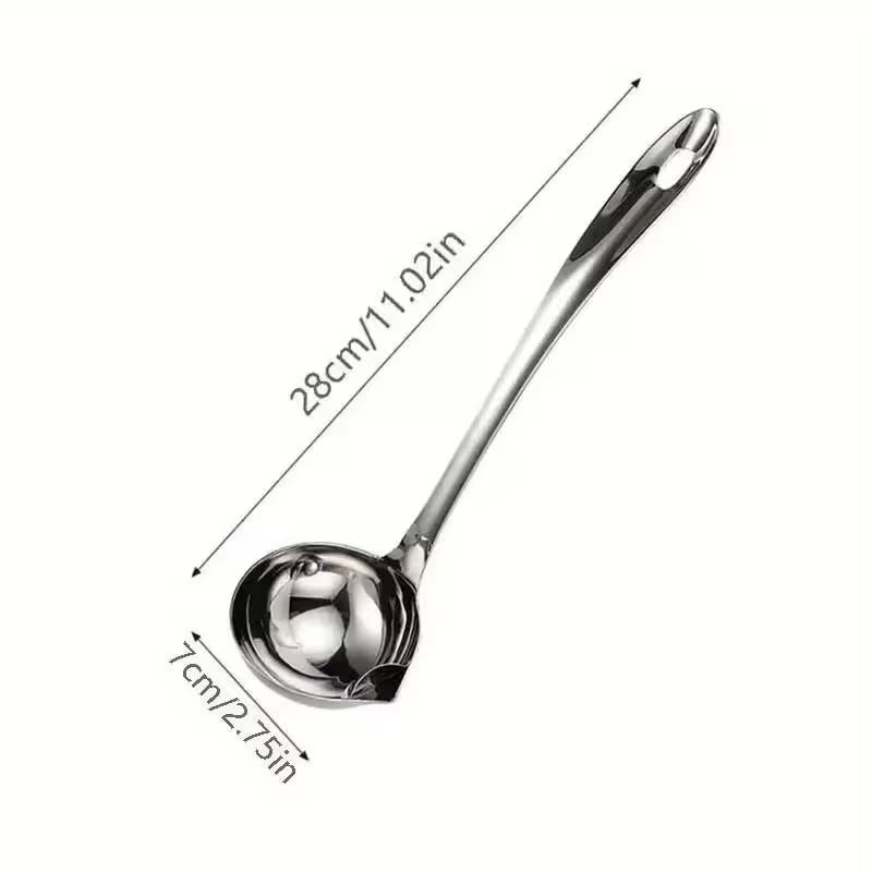 OilSmart Stainless Steel Oil Separator Spoon - Buy 1 Get 1 Free