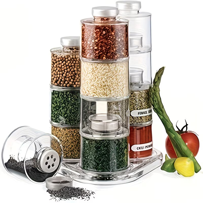 SpiceStack Modular Storage Tower (Set of 6)