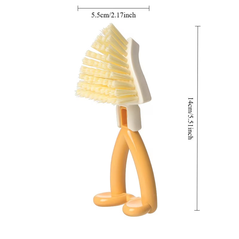TriScrub Foldable Corner Cleaning Brush - Buy 1 Get 1 Free