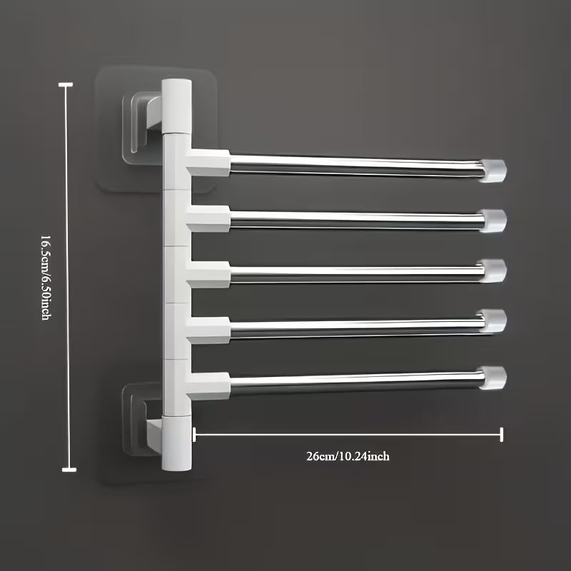 SpinDry 180° Rotating Towel Rack