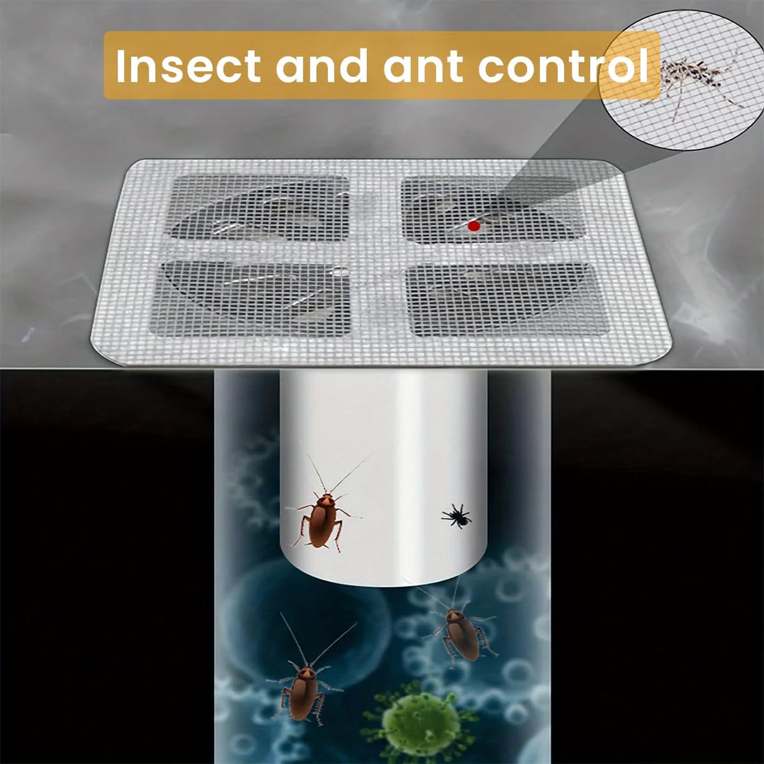 Anti-Clog Drain Protection Stickers