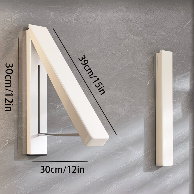 FlexDry Wall-Mounted Folding Clothes Rack