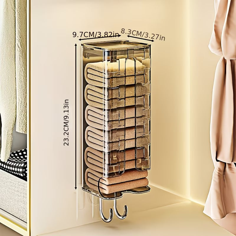 TowelVault Wall-Mounted Storage Organizer