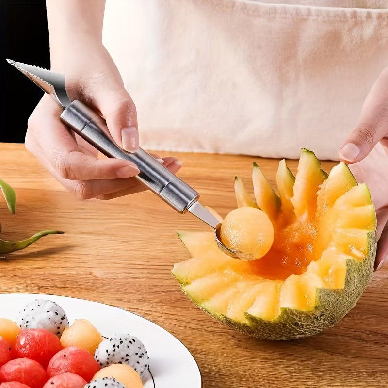 BallCut 2-in-1 Fruit Baller & Carving Tool - Buy 1 Get 1 Free