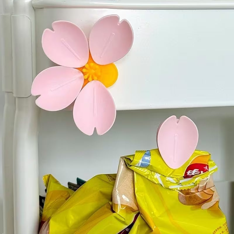FreshLock Cherry Blossom Magnetic Clips (6-Piece Set)