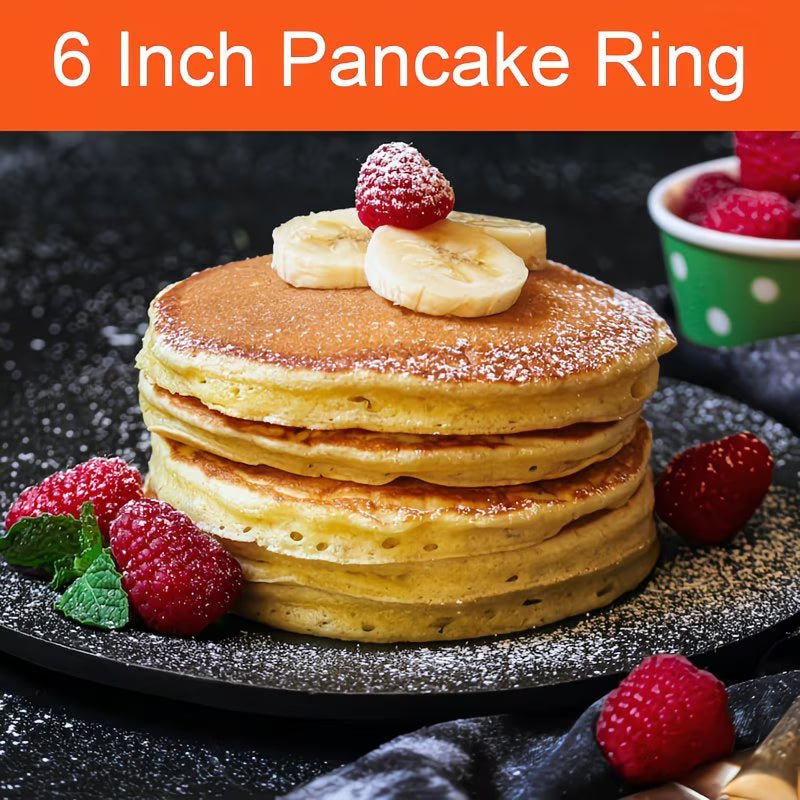 PerfectShape Non-Stick Pancake & Egg Ring Molds - Buy 1 Get 1 Free