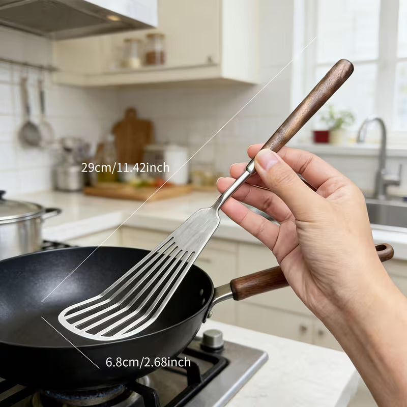 SteelEdge Heavy-Duty Stainless Steel Cooking Turner - Buy 1 Get 1 Free