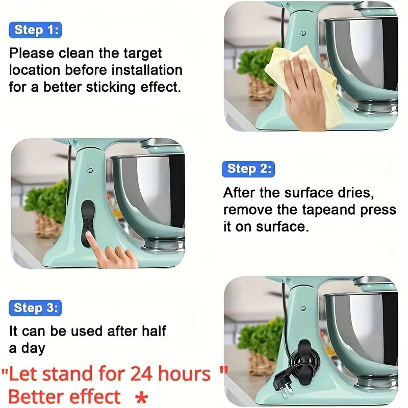 WireFix Pro Invisible Cable Organizer Clips (Pack of 6)