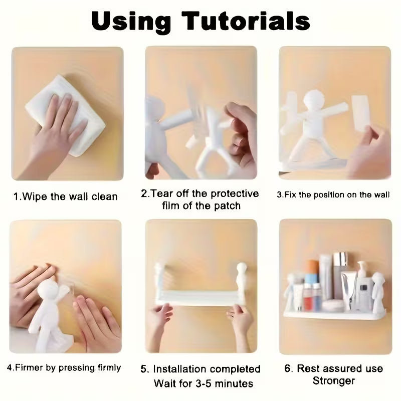 BuddyHold 2-Pack Wall-Mounted Floating Shelves - Buy 1 Get 1 Free