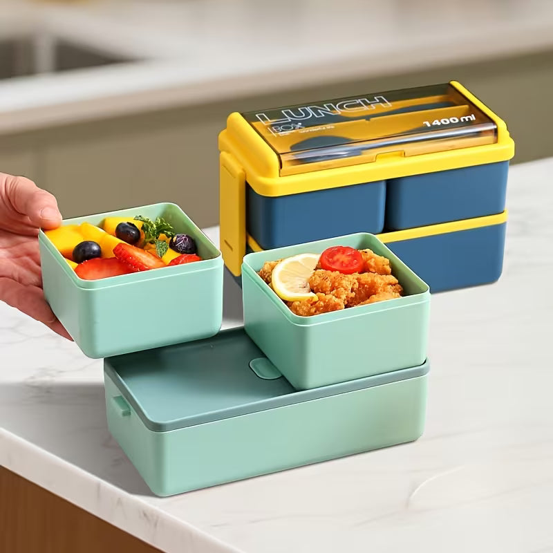 StackStack - Double-Layer Modular Bento Box
