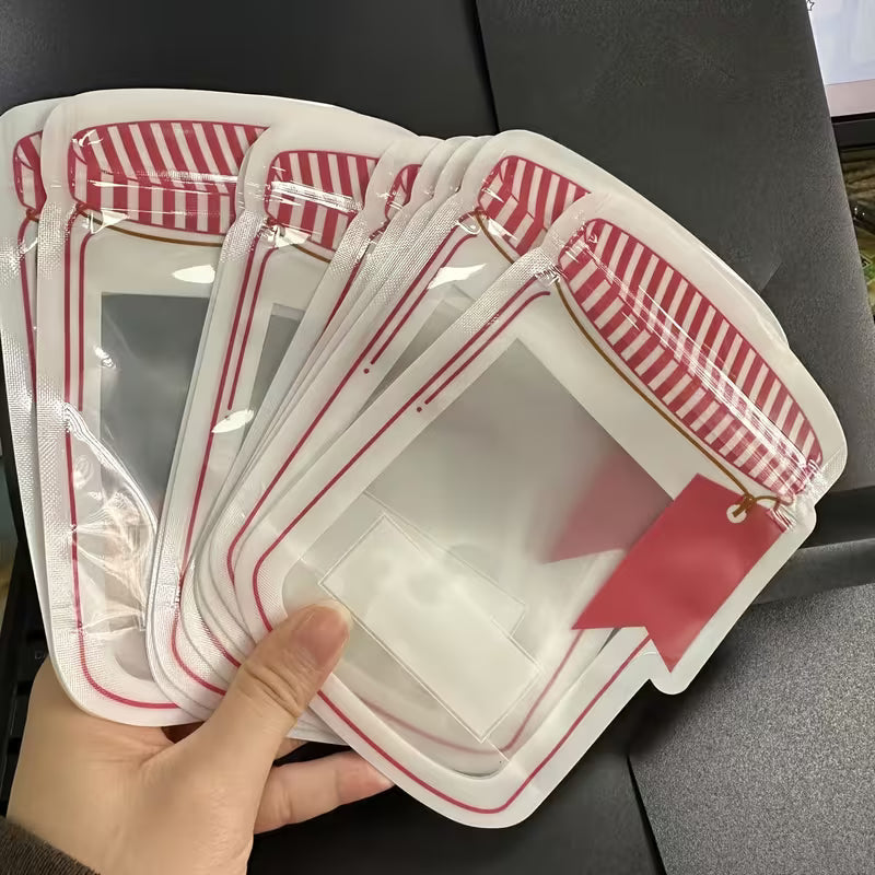 JarPouch - Reusable Mason Jar Zipper Bags - Pack of 6
